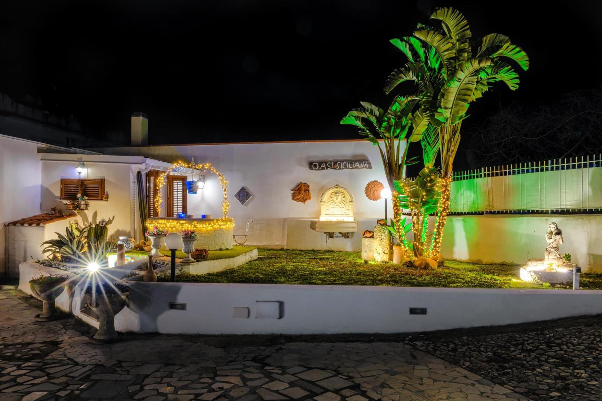 Апартаменты Oasi Siciliana Терразини Экстерьер фото